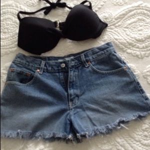 VINTAGE ARIZONA JEANS HIGH WASTED CUT OFFS 5 JR